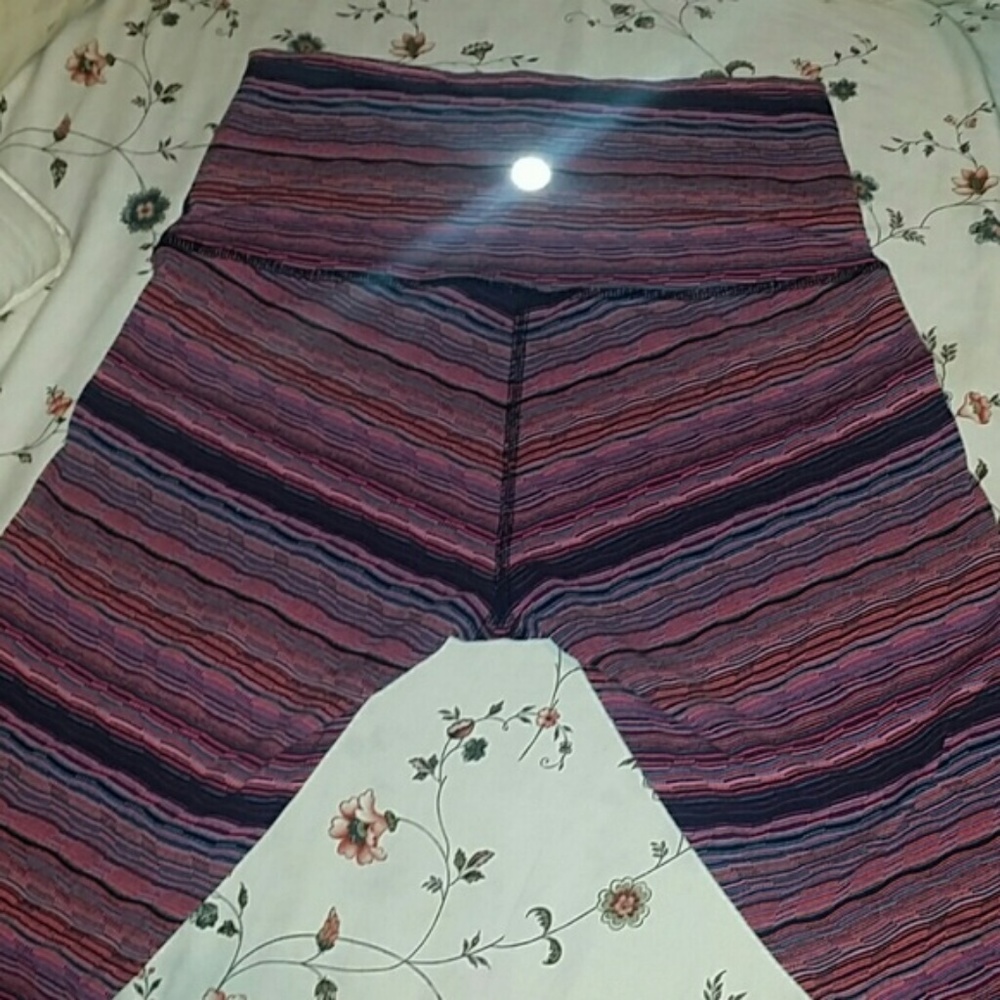 Lululemon Wunder Under Pant III Space Dye Regal - Picture 7 of 8
